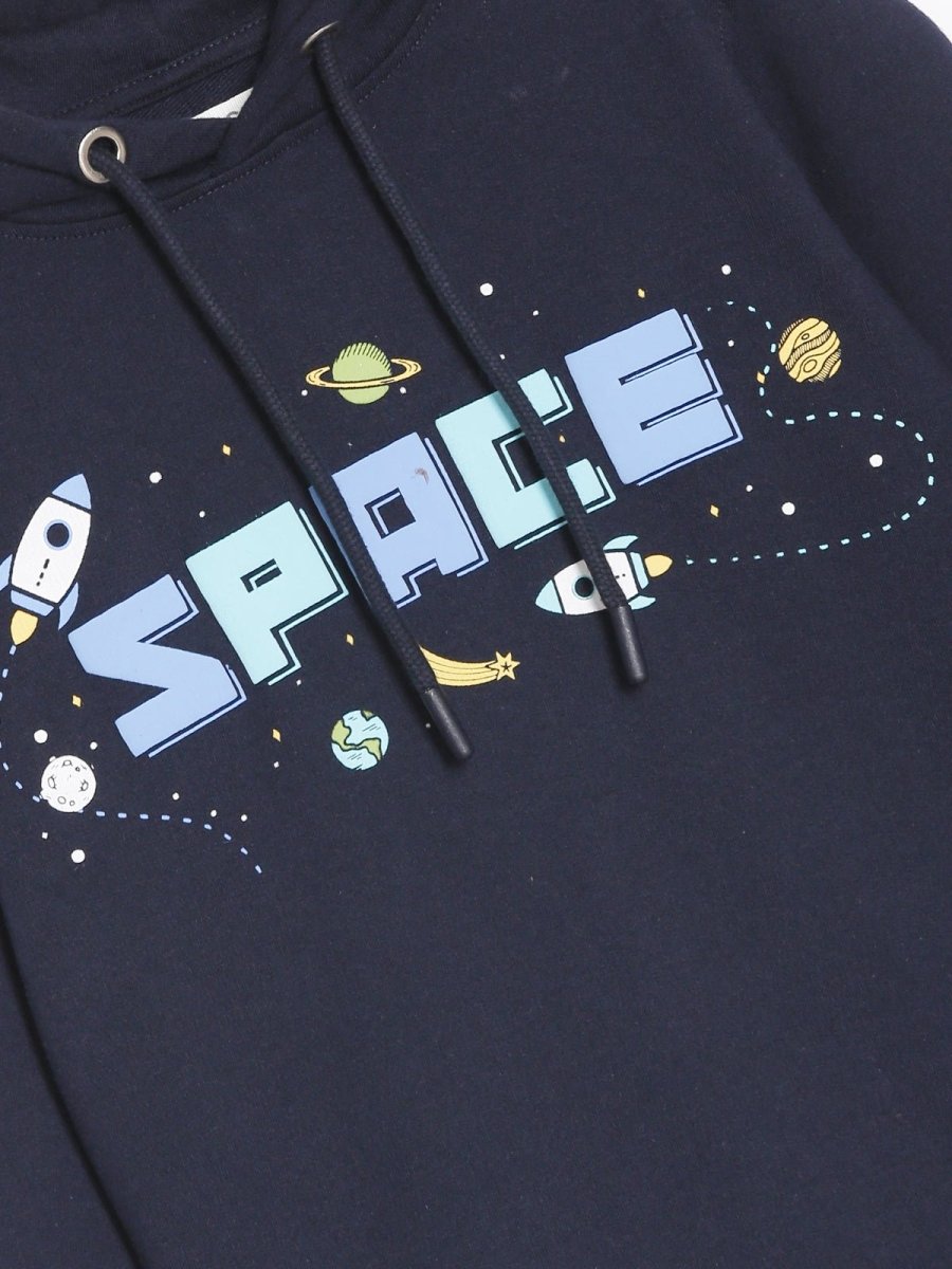 Space Invader Hooded Sweatshirt - KWW-AN-SISW-0-6