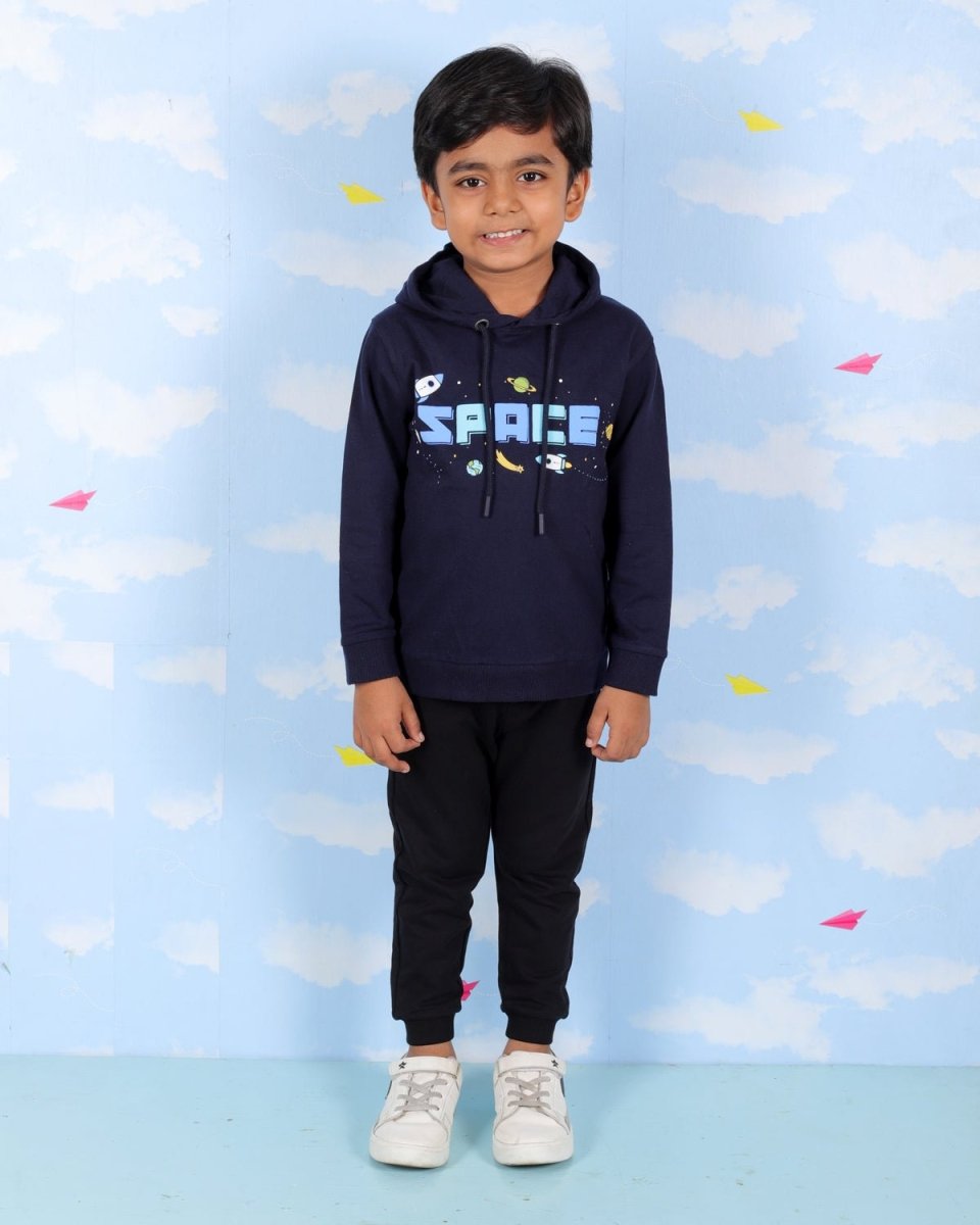 Space Invader Hooded Sweatshirt - KWW-AN-SISW-0-6