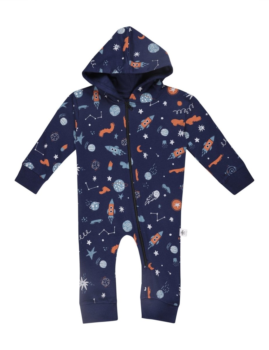 Space Magic Hooded Romper - ROM-SPMG-0-6