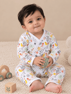 Sparrow in the Garden Infant Romper (Jabla Style) - Preemie Infant Rompers