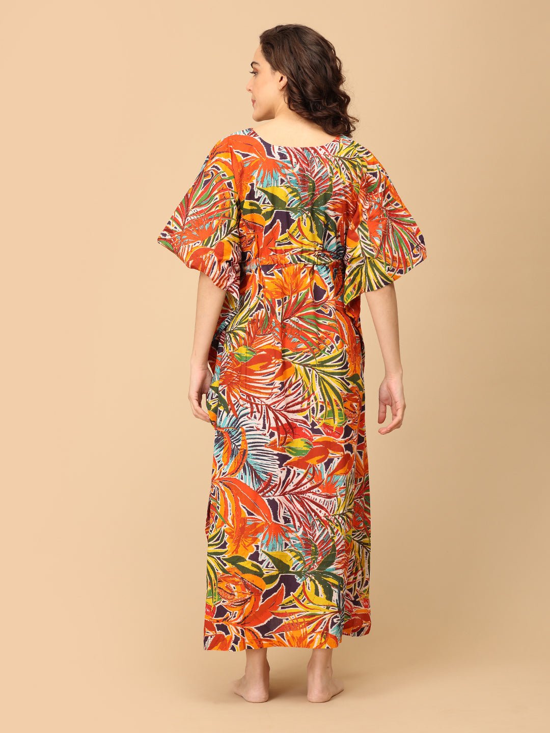 Spectrum of Dreams Maternity and Nursing Kaftan Nighty - NW - SK - SOPD - S