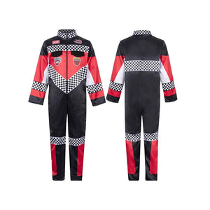 Speed Racing Car Rider costume,Kids Halloween Costume Fancy Dress Up - 4 - 6 Years Halloween
