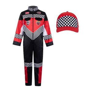 Speed Racing Car Rider costume,Kids Halloween Costume Fancy Dress Up - 4 - 6 Years Halloween