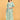 Splash Story Maternity and Nursing Kaftan Nighty angled front view emphasizing flowy fit and cream floral print.