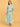 Splash Story Maternity and Nursing Kaftan Nighty angled front view emphasizing flowy fit and cream floral print.