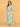 Splash Story Maternity and Nursing Kaftan Nighty detailed view of waist tie being adjusted, highlighting practical design.