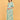 Splash Story Maternity and Nursing Kaftan Nighty three-quarter front pose with model cradling baby bump, showcasing soft drape and side slits.