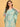Splash Story Maternity and Nursing Kaftan Nighty full-length pose with model holding a mug, showcasing bump-friendly fit.
