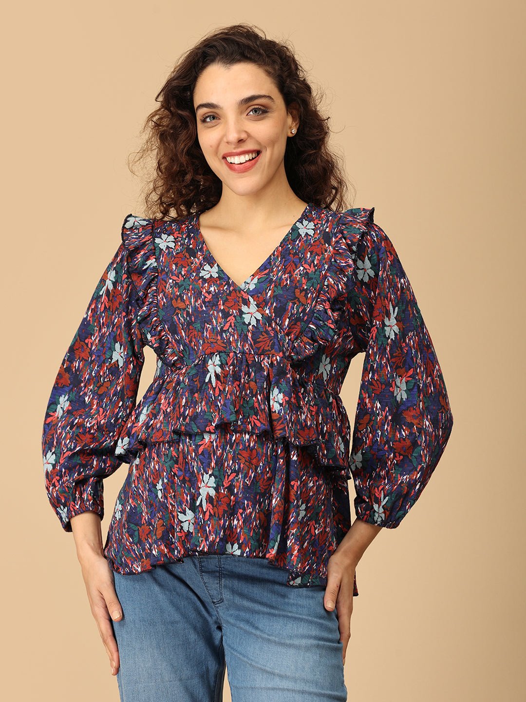 Splash - tastic Maternity and Nursing Top - MAT - SD - SPLTS - S