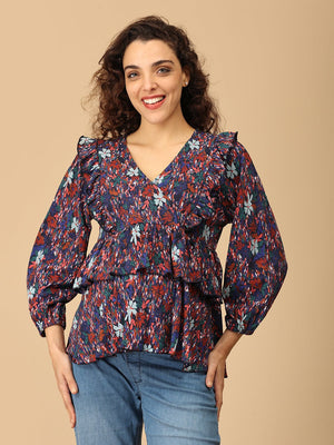 Splash - tastic Maternity and Nursing Top - MAT - SD - SPLTS - S