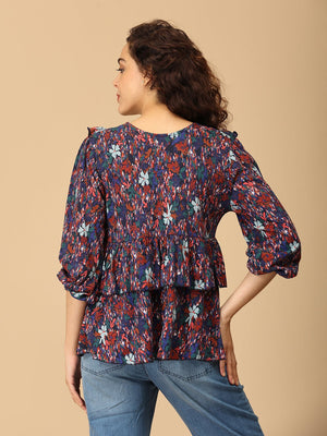 Splash - tastic Maternity and Nursing Top - MAT - SD - SPLTS - S