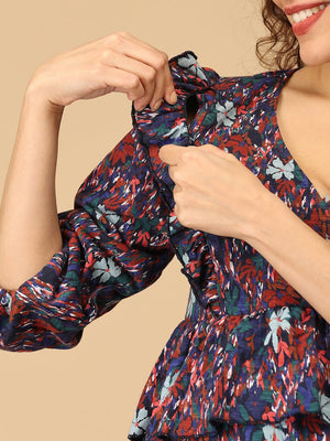 Splash - tastic Maternity and Nursing Top - MAT - SD - SPLTS - S