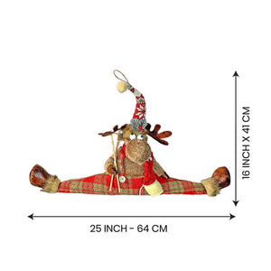 Split Reindeer christmas Décor and decoration for Home and Office - 