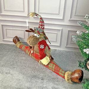 Split Reindeer christmas Décor and decoration for Home and Office - 