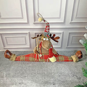 Split Reindeer christmas Décor and decoration for Home and Office - 