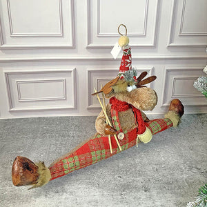 Split Reindeer christmas Décor and decoration for Home and Office - 