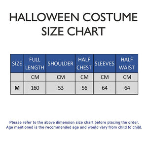 Spooky Hoody Deathman Halloween Costume Fancy Dress Up - M Halloween