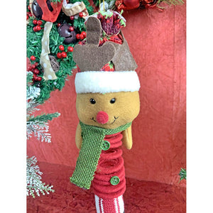 Spring Rudolf Reindeer christmas Tree ornament and Christmas Décor - XMAS TREE ORNAMENTS