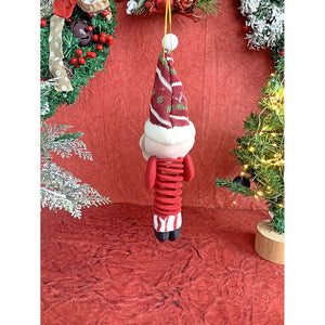 Spring Santa christmas Tree ornament and Christmas Décor - XMAS TREE ORNAMENTS