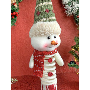Spring Snowman christmas Tree ornament and Christmas Décor - XMAS TREE ORNAMENTS