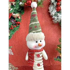 Spring Snowman christmas Tree ornament and Christmas Décor - XMAS TREE ORNAMENTS