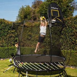 Springfree Compact Round Trampoline With Enclosure - Kids Activity & Play Equipment