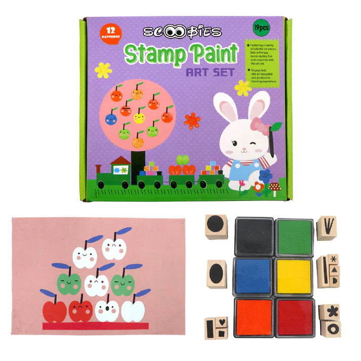 Scoobies Stamp Paint Art Set