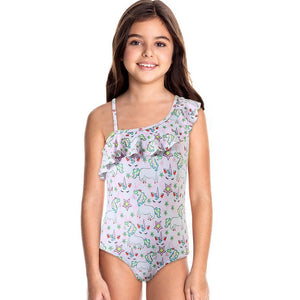 Starry Unicorn Dreams Girls Swimsuit - KSW-SG-STUN-2-4