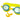 Starry Yellow Anti Fog UV Protection Leakproof Design Swim Goggles for Kids, 3yrs - 8yrs - 3 - 8 years Swim