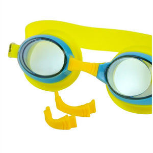 Starry Yellow Anti Fog UV Protection Leakproof Design Swim Goggles for Kids, 3yrs - 8yrs - 3 - 8 years Swim