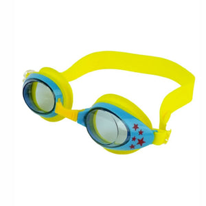 Starry Yellow Anti Fog UV Protection Leakproof Design Swim Goggles for Kids, 3yrs - 8yrs - 3 - 8 years Swim
