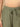 Close-up of adjustable drawstring waistband on sage green maternity lounge pants