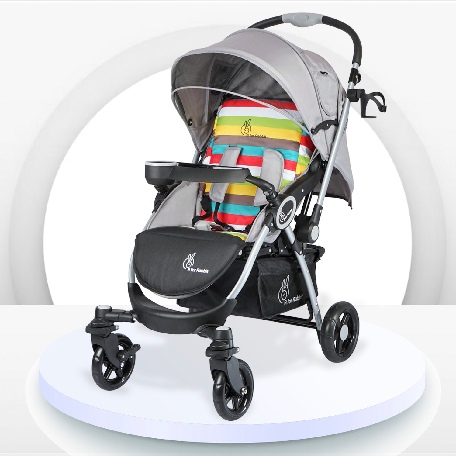 R For Rabbit Chocolate Ride Baby Strollers- Multicolor