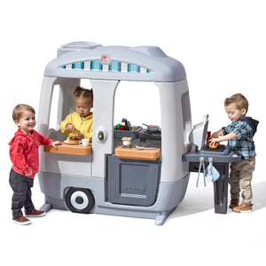 Step2 Adventure Camper | Kids Playhouse - Pretend Play Toys