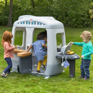Step2 Adventure Camper | Kids Playhouse - Pretend Play Toys