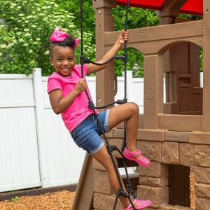 Step2 Adventure Lodge Play Center | Kids Climber Playset - Baby Swings