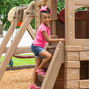 Step2 Adventure Lodge Play Center | Kids Climber Playset - Baby Swings
