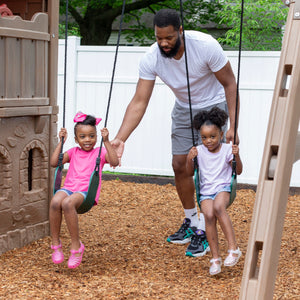 Step2 Adventure Lodge Play Center | Kids Climber Playset - Baby Swings