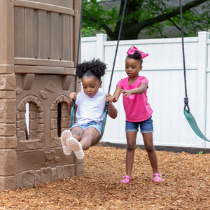 Step2 Adventure Lodge Play Center | Kids Climber Playset - Baby Swings