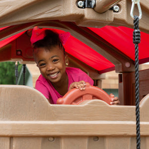 Step2 Adventure Lodge Play Center | Kids Climber Playset - Baby Swings