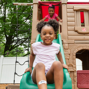Step2 Adventure Lodge Play Center With Glider | Climber Playset - Baby Swings