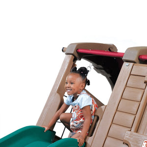 Step2 Adventure Lodge Play Center With Glider | Climber Playset - Baby Swings