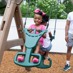 Step2 Adventure Lodge Play Center With Glider | Climber Playset - Baby Swings