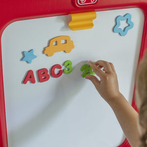 Step2 All Around Easel For Two Red | Kids Art Desk & Easel - Art Desk & Easel