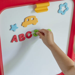 Step2 All Around Easel For Two Red | Kids Art Desk & Easel - Art Desk & Easel