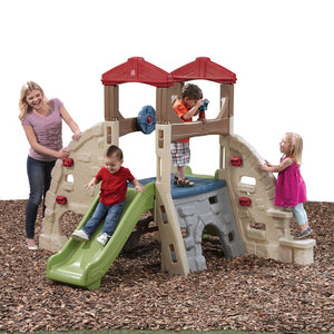 Step2 Alpine Ridge Climber & Slide | Kids Climber Playset - Baby Swings