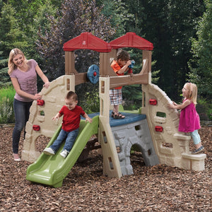 Step2 Alpine Ridge Climber & Slide | Kids Climber Playset - Baby Swings