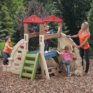 Step2 Alpine Ridge Climber & Slide | Kids Climber Playset - Baby Swings