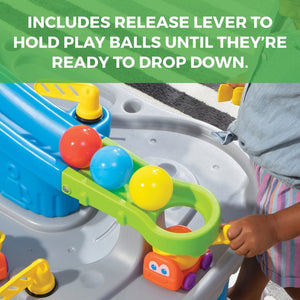 Step2 Ball Buddies Truckin' & Rollin' Play Table | Water Table - Kids Activity & Play Equipment