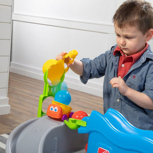 Step2 Ball Buddies Truckin' & Rollin' Play Table | Water Table - Kids Activity & Play Equipment